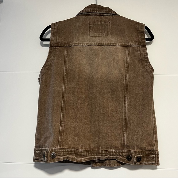 Urban Republic | Brown Denim Vest - Picture 7 of 14